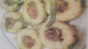 Suji (Semolina) Potato Moong  Glass Ring Recipe