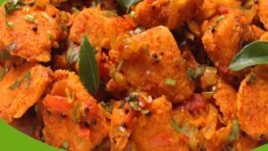 Leftover Idli with Masala Tadka